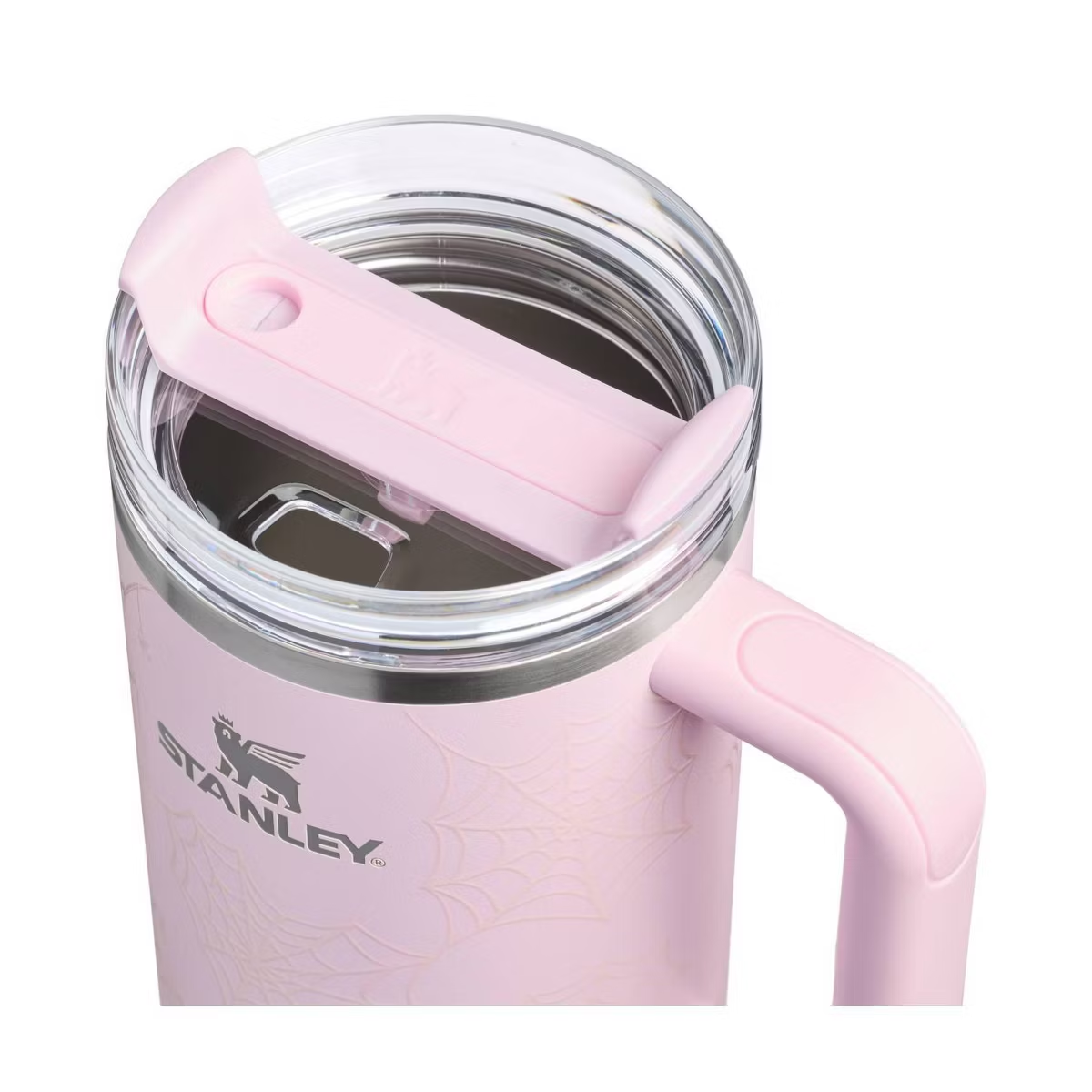 Pink Halloween Spiderweb STANLEY Tumbler