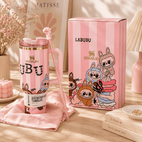 Pink Mischief Insulated Tumbler Gift Set