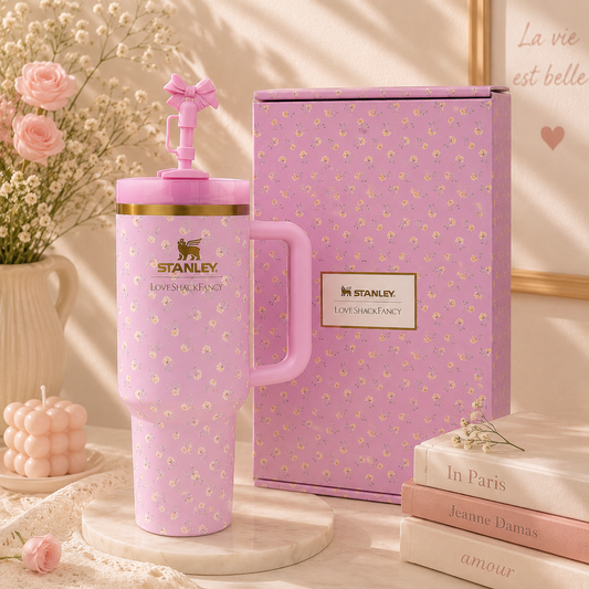 Blush Blossom Tumbler Gift Set