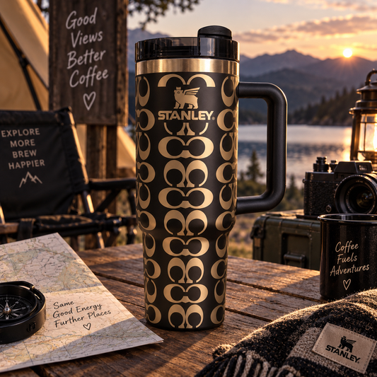Mocha Gold Adventure Tumbler