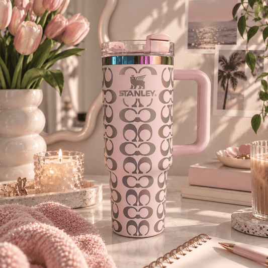 Blush Pink Luxe Tumbler