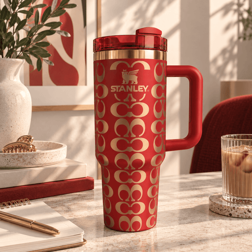 Ruby Gold Signature Tumbler