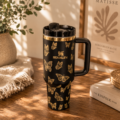 Golden Butterfly STANLEY Tumbler