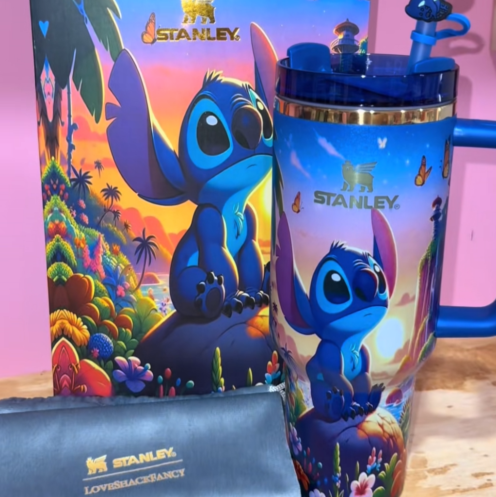 Stitch Sunset Dream Tumbler