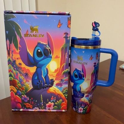 Stitch Sunset Dream Tumbler