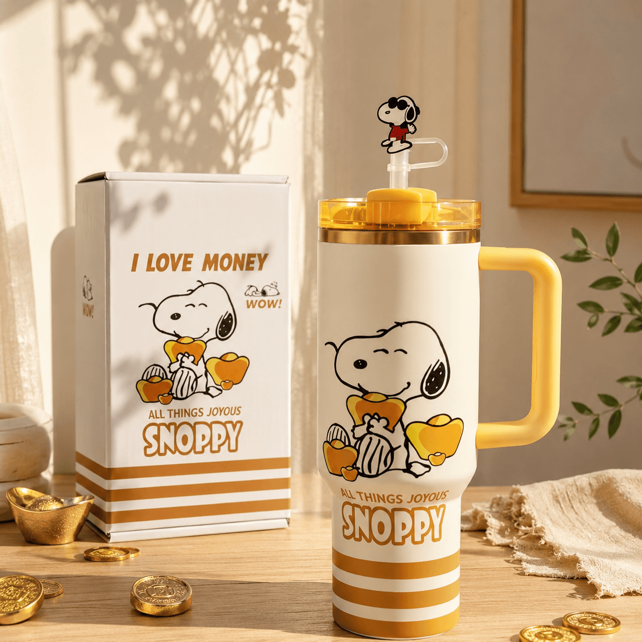 Golden Joy Tumbler Gift Set